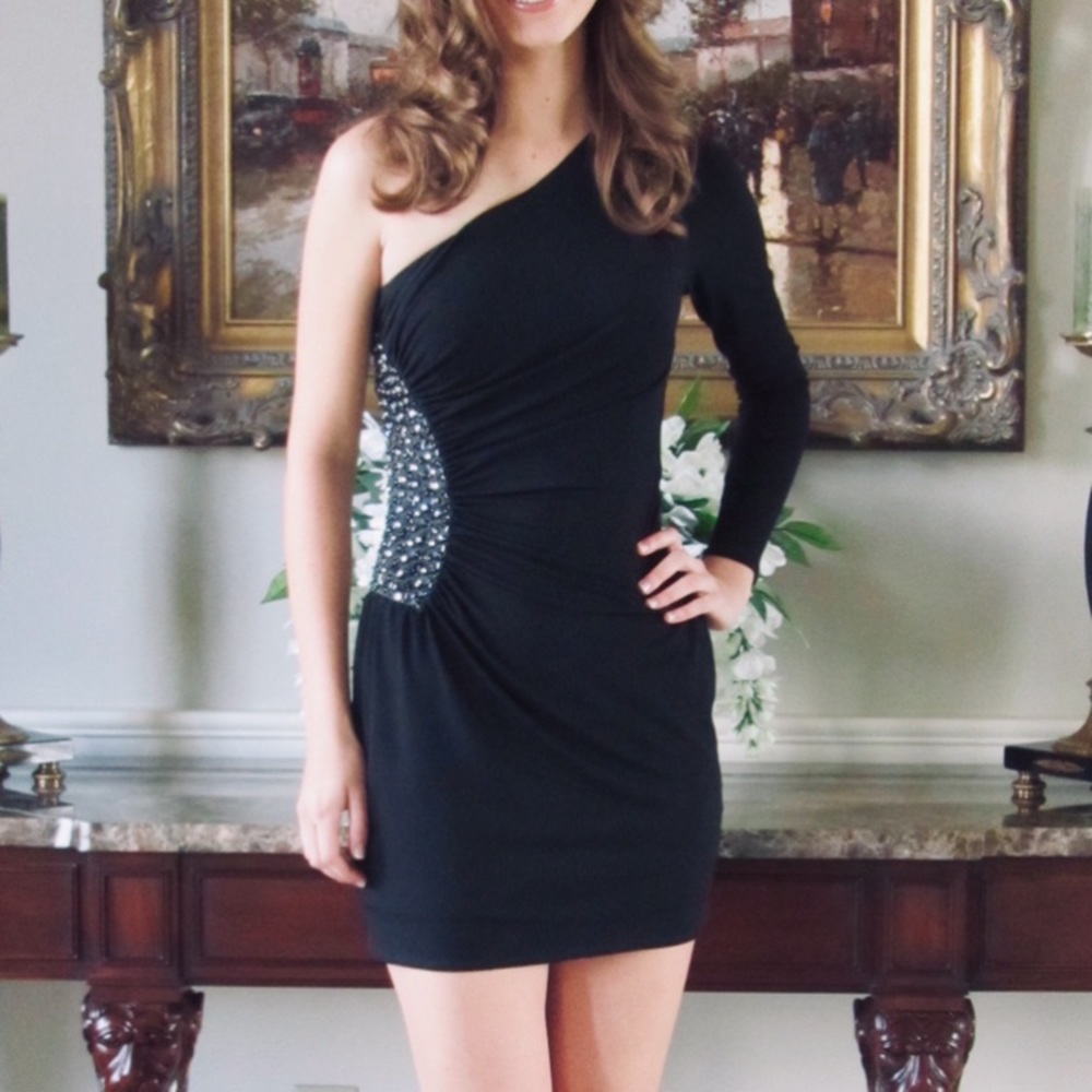 Jewel Studded Laundry Dress